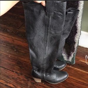 Frye over the knee boots